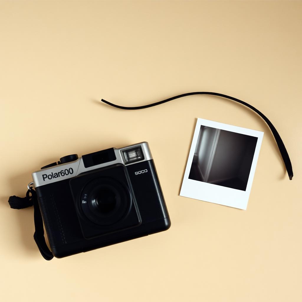 Polaroid 600 camera — film included